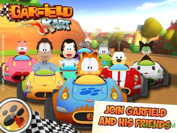 ӷèڹƽ(Garfield Kart Fast Furry) v1.05 ׿ 0