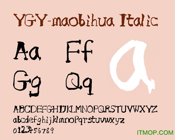 ҶYGY-maobihua Italic v1.00 б0