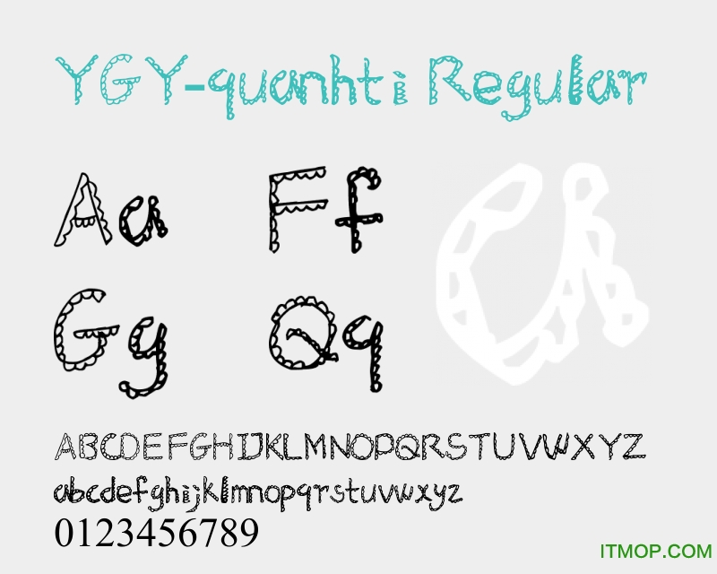 ҶYGY-quanhti Regular v6.90 ٷ 0