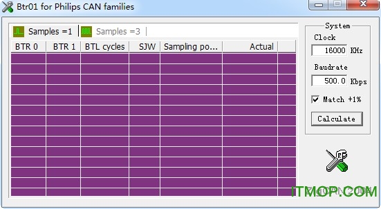 CANڲʼ㹤(Brt01 for philips CAN families) v1.01 ٷɫ 0