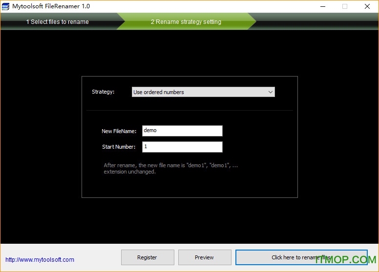 Mytoolsoft FileRenamer(ļ) v1.0 ٷ0