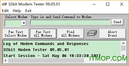 32bit Modem TesterԹ v09.05.01ɫ 0