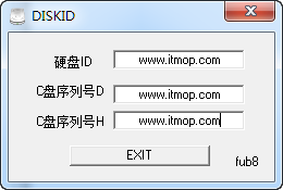 win7ӲкŲѯ(diskid.exe) v1.0 ɫ 0