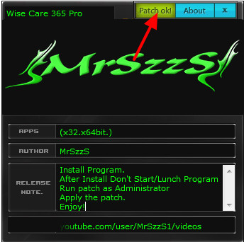 wise care 365 pro 注册机