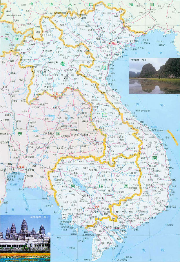 老挝地图 老挝地图