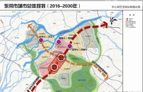 东莞市轨道交通规划图