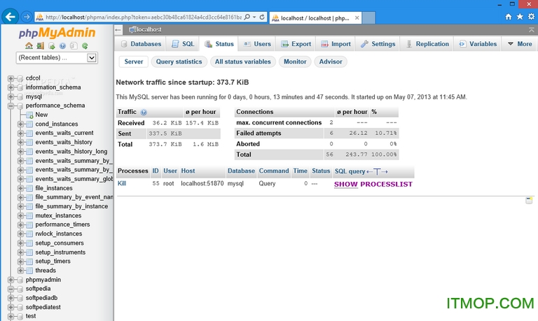 phpMyAdmin v2.11.9.5 For Linux 0