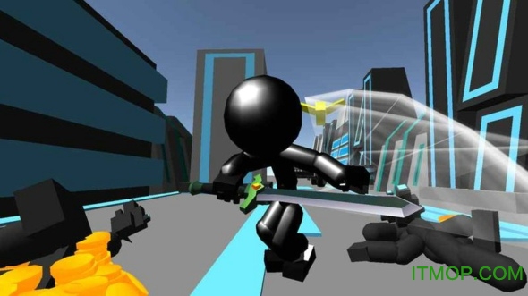 ֽս3D(Stickman Sword Fighting 3D) v1.07 ׿ 0