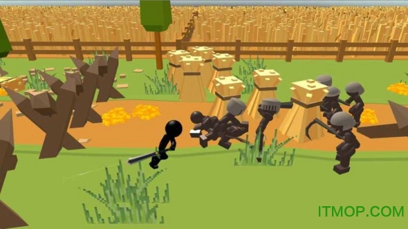 ֽս3D(Stickman Sword Fighting 3D) v1.07 ׿ 1