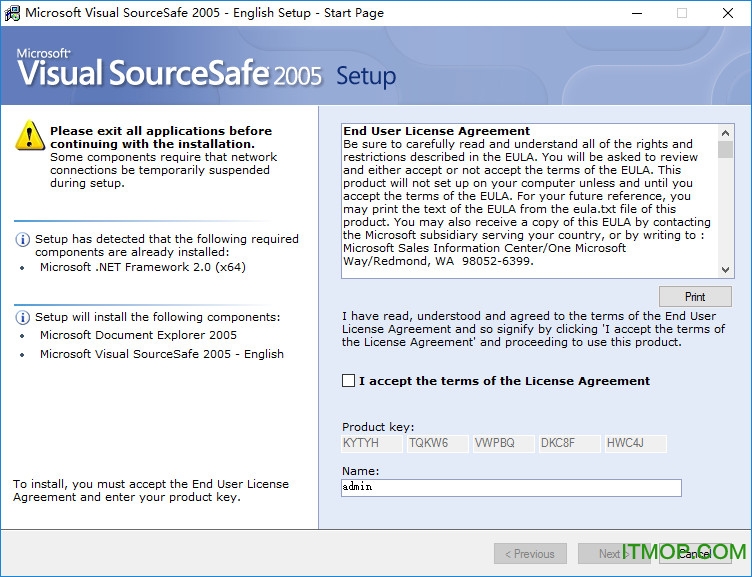 Microsoft Visual SourceSafe 2005(VSS2005) ʽ_vssh 0