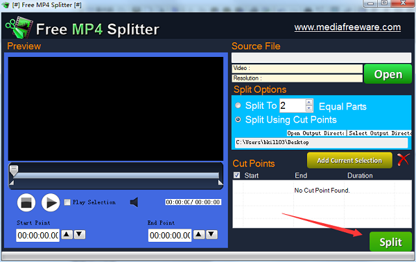 MP4分割器(Free Mp4 Splitter)
