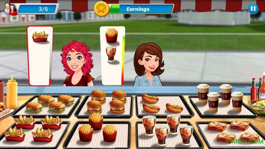 ʳƷͳʻİ(Food Truck Rush Drive Serve) v1.1 ׿ 0