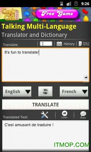 ﷭ʵ(Talking French Translator/Doctionary) v6.4.44 ׿ 0