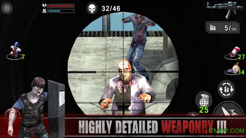 ɥʬͻϮѻ޽Ұ(Zombie Assault:Sniper) v1.24 ׿޸İ 1