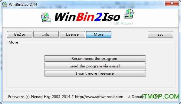 WinBin2Iso(תbinļISO) v5.33 İ 0