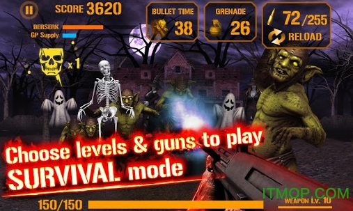 ǹʬʥڹƽ(GunZombie Halloween) v2.2 ׿2