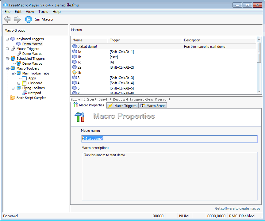 FreeMacroPlayer v7.6.9 ٷ 0