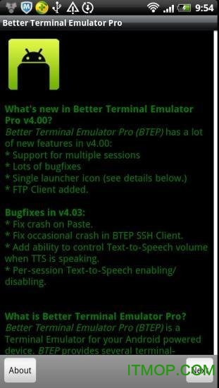 նapp(Better Terminal Emulator Pro) v4.04 ׿ 0