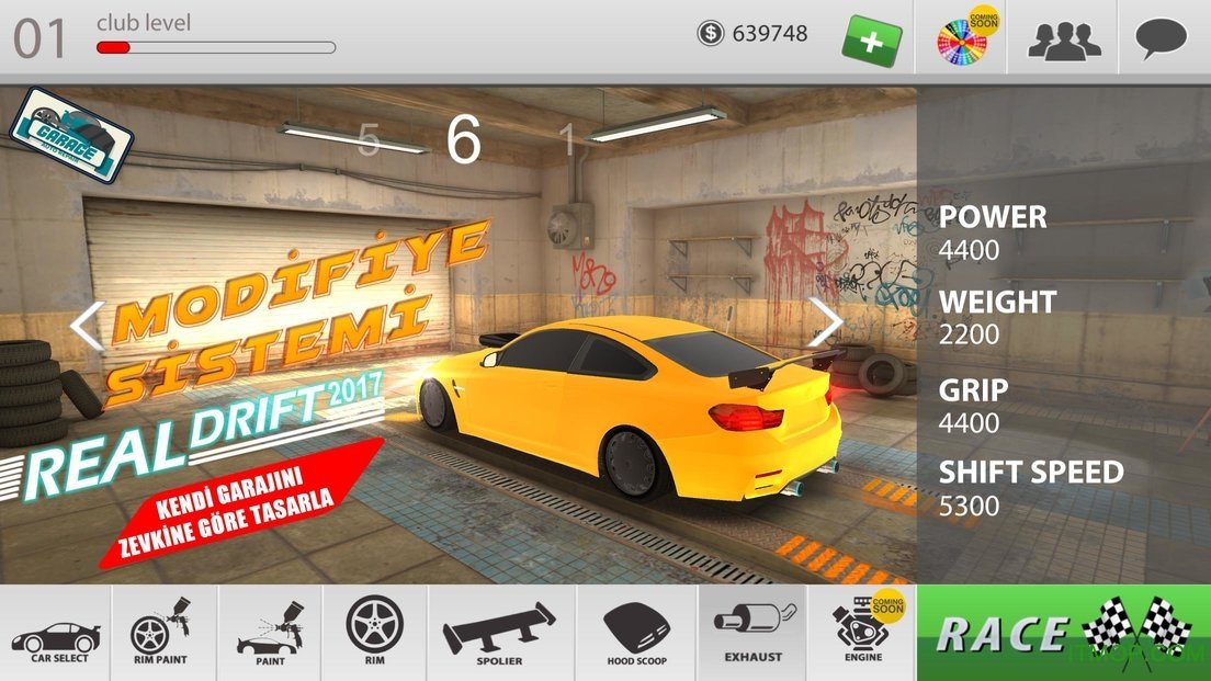 ʵƯ2017ڹƽ(Real Drift 2017) v1.1 ׿޽Һ 2