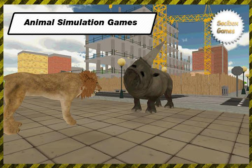 ҰϬţģ(wild rhinoceros Simulator) v4.0 ׿1