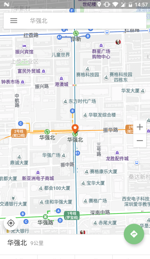 百度地图山寨版