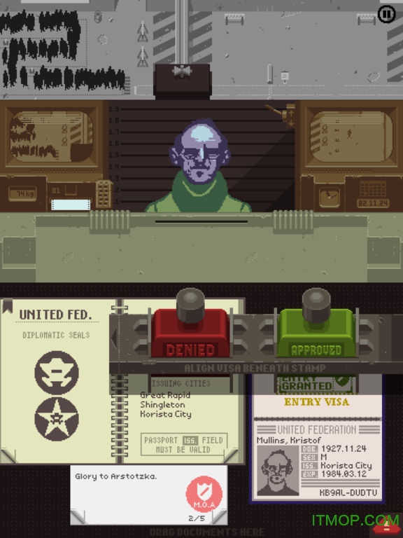 papers please(δ) v1.0 ׿İ 0