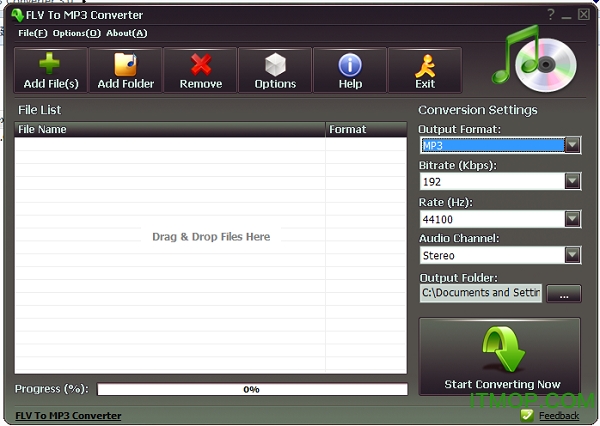 FLV To MP3 Converter(flvתmp3) v3.0 ɫƽ 0