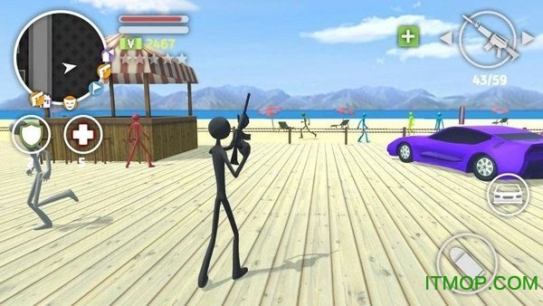 Գ(Grand Stickman Auto V) v1.05 ׿ 0