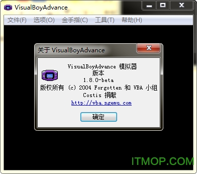 VisualBoyAdvanceģ v1.8 İ1