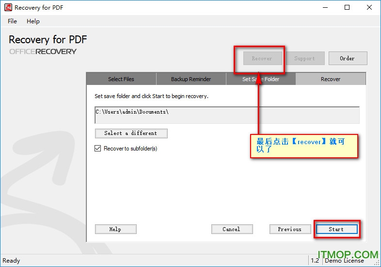 pdf޸(Recovery for PDF)