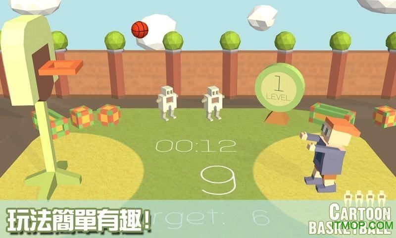 ͨ(Cartoon Basketball) v1.2 ׿ 1