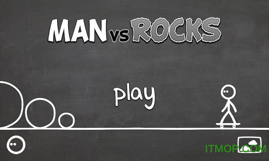 ʯս(Man vs Rocks) v1.1 ׿ 0