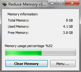 reduce memoryİ