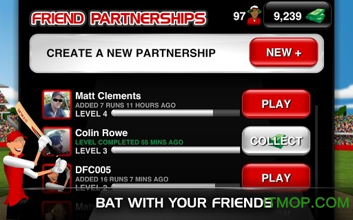 򳬼(Stick Cricket Partnerships) v1.1.5 ׿ 1