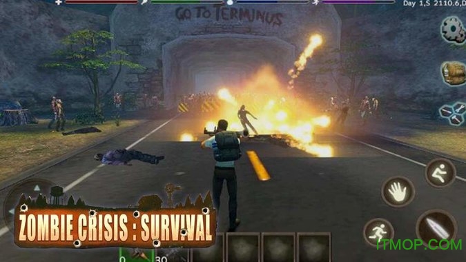 ɥʬڹƽ(Zombie Crisis: Survival) v2.1 ׿ԴҰ 0