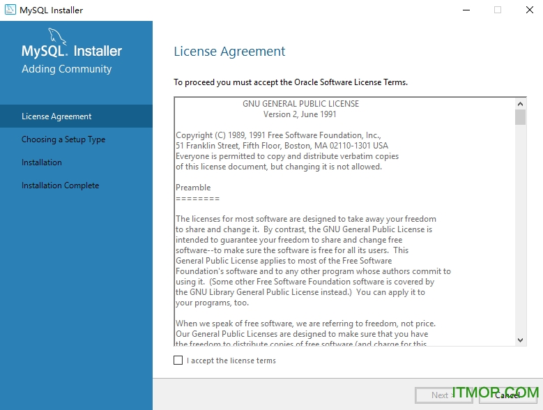 MySQL Installer 8.0.11 for windows x86_32-bit ٷ0