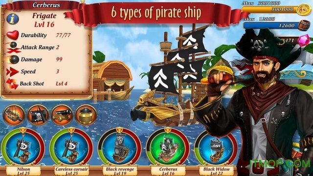 ս֮ڹ(Pirate Battles) v1.0.34 ׿޽ʯ 2