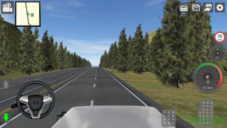 ÷˹ۿģ(Mercedes Benz Truck Simulator) v5.04 ׿2