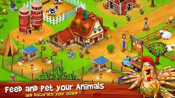 õĸɲũʯҰ(Paradise Hay Farm Island) v1.8 ׿3