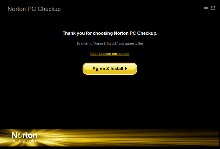 Norton PC Checkup