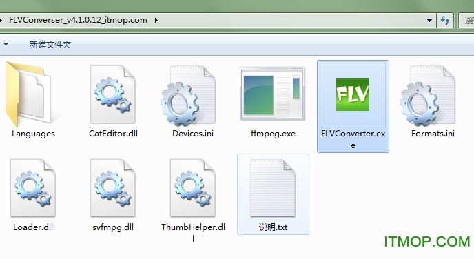 fFLVҕlʽDQ(FLV converter) v4.1.0.12 Gɫ 0