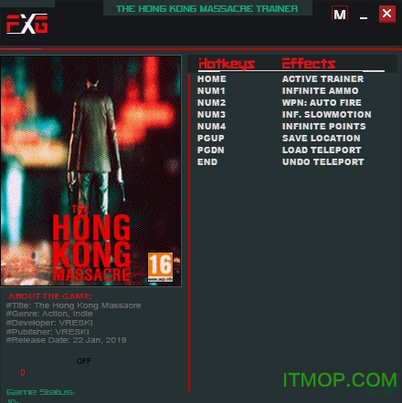 ɱ¾޸(The Hong Kong Massacre) v1.02 FutureX 0