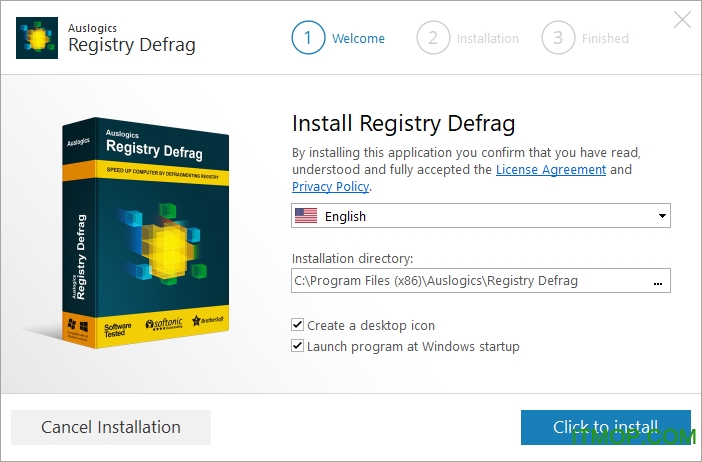 AusLogics Registry Defrag(עƬ) v11.0.21.0 ٷ 0