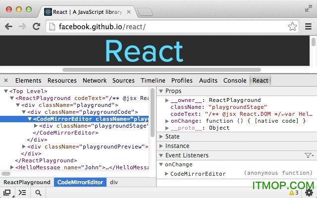 React Developer ToolsѰ