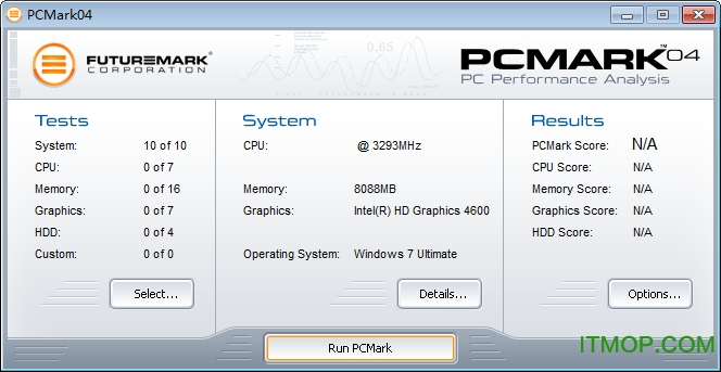 PCMark04(ӲԹ) v1.3.0 ƽ 0