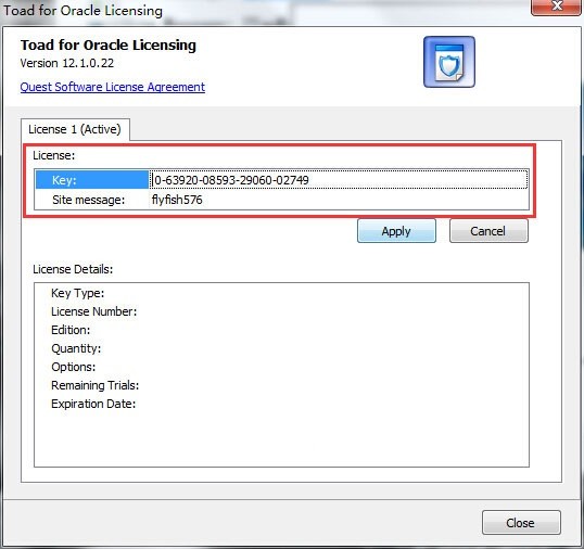 toad for oracle 12破解版