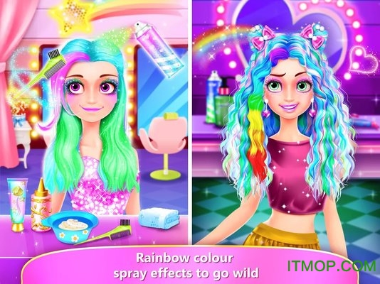 ʺɳ(Rainbow Hair Salon) v1.1 ׿2