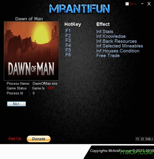 ޸(Dawn of Man) v1.0.3 MrAntiFun 0