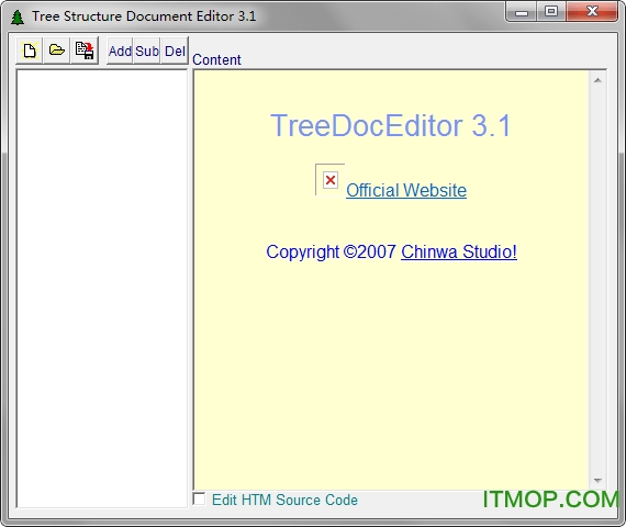 TreeDocEditor(ı༭) v3.1 ɫ 0