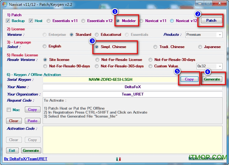 Navicat Data Modeler激活成功教程版